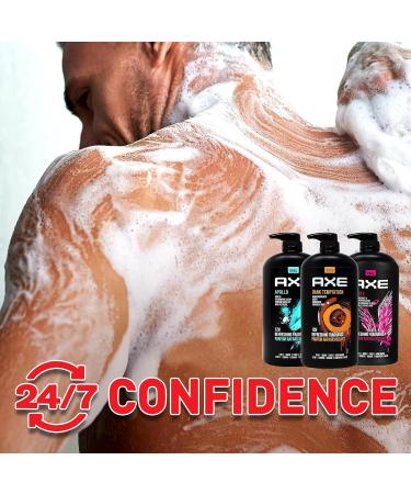 Shop Axe Men's Body Wash Variety Set - 3 Scents (Dark Temptation Apollo Excite) | 3-in-1 Body & Face Wash | 33.8 oz Pump Bottle - International Shipping Available - Buy Online on SooperMarket.com