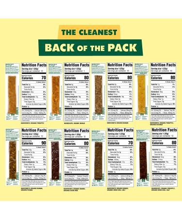 SOLELY Organic Fruit Jerky Variety Pack - 8 Strips | Vegan, Non-GMO, No Sugar Added - 0.8 oz (Pack of 8) - Buy Online on SooperMarket.com