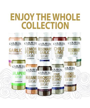 Caravel Gourmet Smoked Bacon Sea Salt Shaker - All Natural Seasoning for Popcorn & Bloody Mary Mixes - Bacon Bit Replacement - 6 Ounce - Buy Online on SooperMarket.com