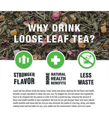 Tiesta Tea Fruity Paradise - Loose Leaf Strawberry Pineapple Green Tea | 1.6 oz for Hot & Iced | Medium Caffeine (25 Cups) - Buy Online on SooperMarket.com