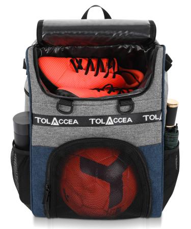 Youth Soccer Bags Soccer Backpack with Ball Compartment for Boys and Girls Basketball Backpack for Men Women Large Sports Equipment Bags Fit Soccer Basketball Volleyball Football