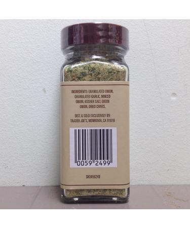 Trader Joe's Onion Salt - Pack of 2 | Premium Seasoning Blend - Buy Online on SooperMarket.com