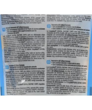 Bogar AG Bogadent Dental Enzyme Chips for Cats 50 g - Buy Online on SooperMarket.com