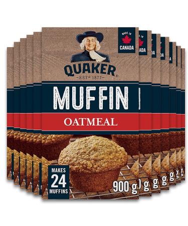Quaker Oatmeal Muffin Mix Multi-Pack 900g (Pack of 12) Oatmeal Muffin 900 g (Pack of 12) Muffin Mix