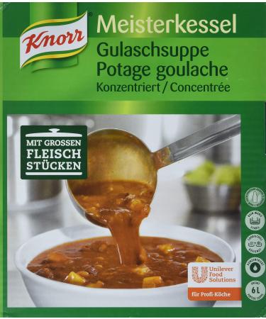 Knorr Goulash Soup concentrated (with high meat content) 1 pack (1 x 3kg) Beef 3 kg (1 pack)
