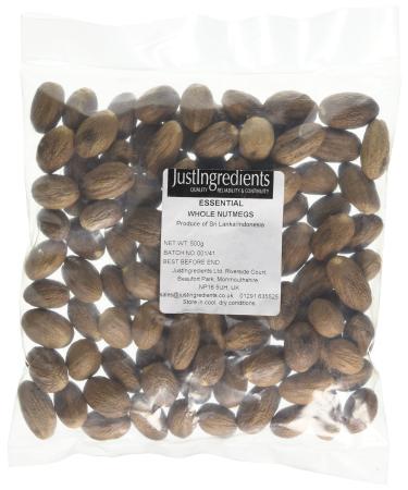 JustIngredients Essentials Nutmeg 500 g