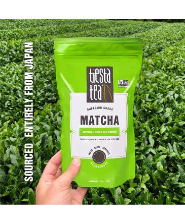 Premium Japanese Matcha Green Tea Powder - Tiesta Tea Company 1.5 oz (42.5 g) - Buy Online on SooperMarket.com