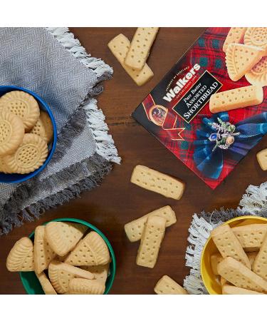 Walker's Shortbread Assorted Cookies 8.8 Oz Box - Pack of 6 | Pure Butter Shortbread Cookies - Premium Assorted Variety - Buy Online on SooperMarket.com