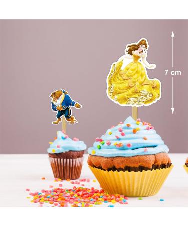 Seyal Bauty & The Beast Cupcake Topper Seyal Bauty & the Beast Cupcake Topper - Buy Online on SooperMarket.com