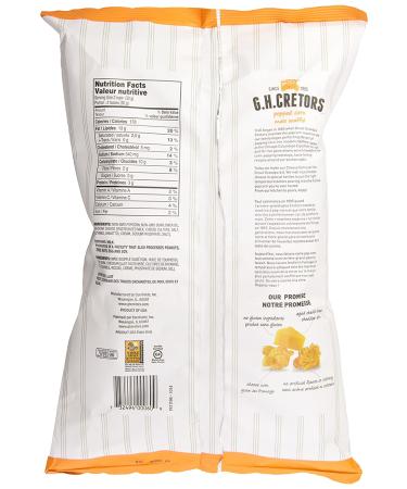 Buy G.H. Cretors Just The Cheese Corn - Cheddar, 6.5 Oz (Pack of 12) - Gourmet Snack - Buy Online on SooperMarket.com