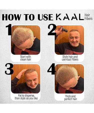 KAAL Hair Fiber Powder 0.97oz - Conceal Thinning Hair - Men & Women Hair Loss Solution - Buy Online on SooperMarket.com