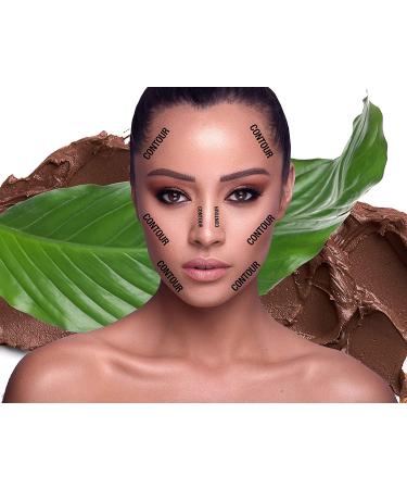 Palladio Contouring Makeup Stick - Build & Blend Contour Stick for Perfect Sculpting Look - 0.23 oz (Warm Brown) - Buy Online on SooperMarket.com