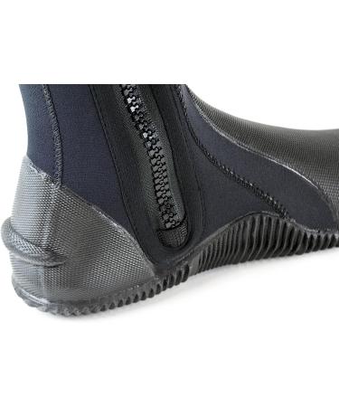 Cressi Neoprene Anti-Slip Sole Boots for Water Sports - Italy Design - US Man 10 | US Lady 11 - Black - Buy Online on SooperMarket.com