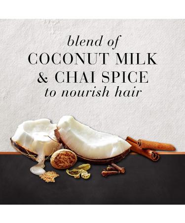 Sulfate Free Coconut & Chai Spice Nourishing Shampoo - 17.9 FL OZ | Dye Free Hair Food Treatment - Buy Online on SooperMarket.com