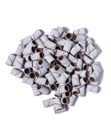 BNG 150 Grit Sanding Bands 100PCS Electric Nail Drill Bits Professional Manicure Pedicure File Replacement #150