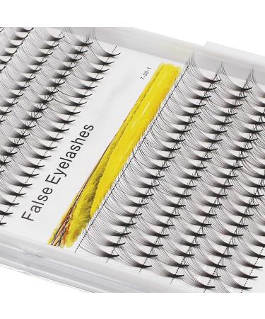 Buy Large Tray-Dedila Long Stem 14D Natural False Eyelashes - Mixed Lengths 8-14mm | Premade Volume Lash Extensions for Stunning Eye Looks - Buy Online on SooperMarket.com