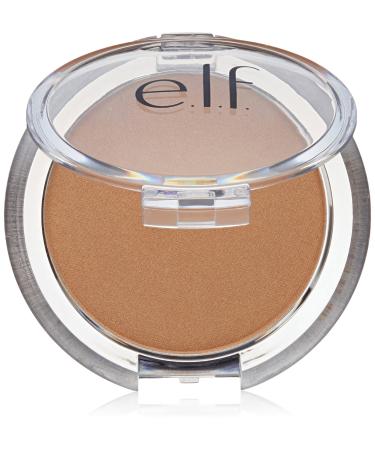 e.l.f. Cosmetics Bronzer Palette  Four Matte and Shimmer Powder Bronzers Create a Sun-Kissed Glow  Deep Bronzer
