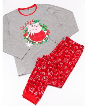 Peppa Pig Christmas Family Pyjamas Set | Festive PJs for Women, Men, Baby & Kids - Buy Online on SooperMarket.com