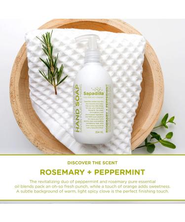 Sapadilla Liquid Hand Soap Variety Pack - 100% Pure Essential Oil Blends - Plant Based and Biodegradable - 12oz (Pack of 3) - Buy Online on SooperMarket.com