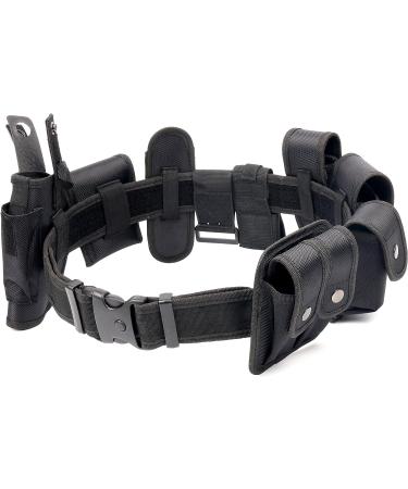 YaeKoo Black Law Enforcement Tactical Duty Utility Belt - Buy Online on SooperMarket.com