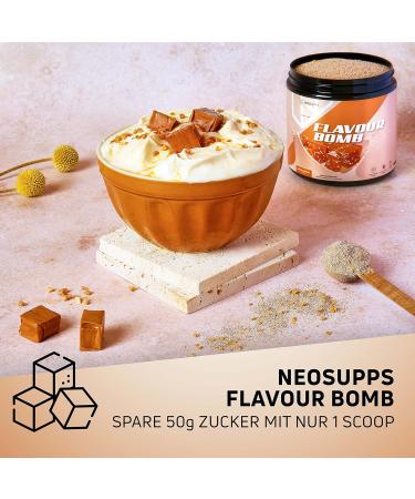 NeoSupps Flavorver I Salted Caramel 250g | Transform Bland Foods into Delicious Treats | Low-Calorie & Perfect for Diets | Ideal for Baking - Buy Online on SooperMarket.com
