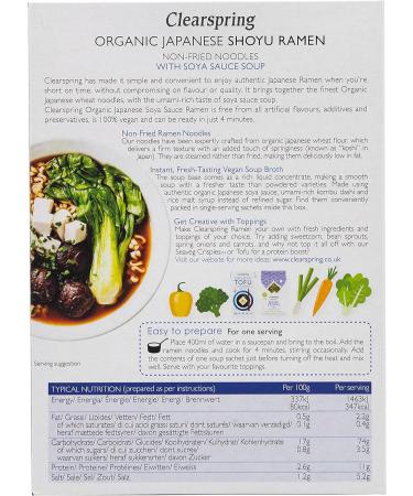 Clearspring Organic Japanese Shoyu Ramen Noodles - Buy Online on SooperMarket.com