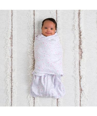 HALO Baby SleepSack Swaddle | 1.5 TOG 100% Cotton Pink Moons | Newborn Sleeping Bag | Easy Zip Access | Wearable Blanket for Boys & Girls | 0-3 Months - Buy Online on SooperMarket.com