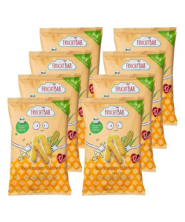 Fertile Organic Crispy Sticks with Corn & Cheese - 8-Pack Sugar & Salt-Free Snack for Babies 12+ Months & Kids 8 x 30g - Buy Online on SooperMarket.com