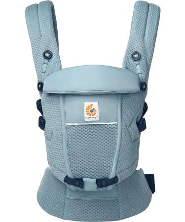 Ergobaby Adapt Carrier for Newborns | SoftFlex Mesh | 3 Positions | Slate Blue - Buy Online on SooperMarket.com