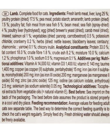 Venandi Animal Premium Grain-Free Cat Food - Lamb with Fresh Meat 300g Pack for International Shipping - Buy Online on SooperMarket.com