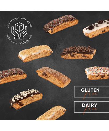 Gluten Free Biscotti Gift Basket | Stunning Cookies Gift Baskets | Chocolate Gift Basket | Food & Beverage Gifts for Men  Women | Care Package for College Students  Corporate Gift  Independence Day  Sympathy  Birthday and  - Buy Online on SooperMarket.com