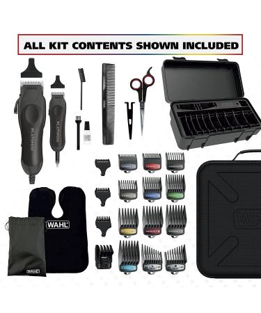 Wahl Clipper Pro Series Platinum Haircutting Combo Kit with Premium Shears - Buy Online on SooperMarket.com