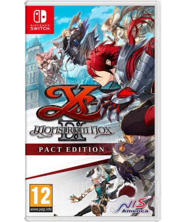 Ys Ix: Monstrum Nox Pact Edition - Nintendo Switch Nintendo Switch Pact Edition