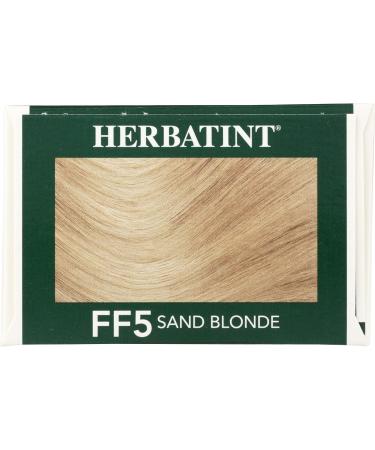Herbatint Hair Color Sand Blonde FF5 - 4.5 Fl Oz | Natural Long-lasting Hair Dye | International Shipping - Buy Online on SooperMarket.com