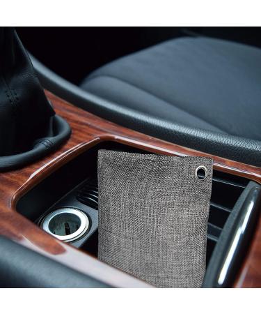 Nature Fresh Air Purifying Bags 5 Pack - Large 200g | All Natural Charcoal Odor Eliminator & Moisture Absorber | Deodorizer for Pet Car Closet Room | OLIVIA & AIDEN - Buy Online on SooperMarket.com