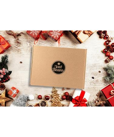 Vietbeans Breakfast for Two Gift Set - 250g Ground Coffee 2 Stainless Steel Filters & Condensed Milk - Perfect Gift for Coffee Lovers - Buy Online on SooperMarket.com