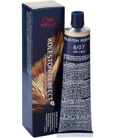 Wella Colouring Accessories Black Wella Koleston Me+ 60 ml Color 8/07
