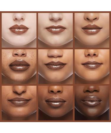 OULAC Metallic Shine Glitter Lipstick - Nude High Impact Lipcolor | Long Lasting Vegan & Cruelty-Free | Hawai Summer (08) - 4.3g/0.15oz - Buy Online on SooperMarket.com