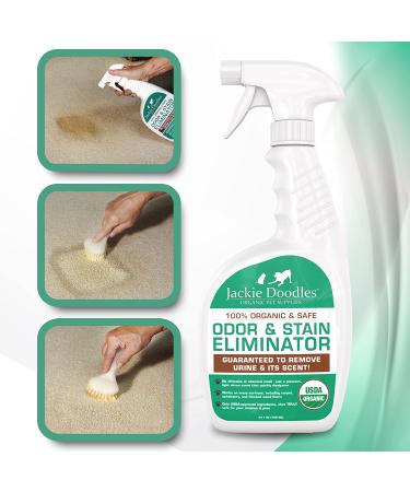 Jackie Doodles Urine Remover 24 OZ Bottle - Safely Eliminates Cat, Dog, and Human Odors - Ready to Use with Concentrate - Buy Online on SooperMarket.com