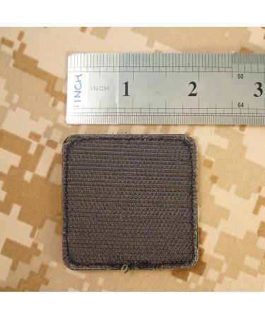 Olive Drab Blood Type O+ NKA OD Morale PVC Rubber Fastener Patch - Buy Online on SooperMarket.com