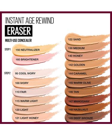 Maybelline Instant Age Rewind Eraser Dark Circles Concealer Light 0.2 Fl Oz - 2 Pack - Buy Online on SooperMarket.com