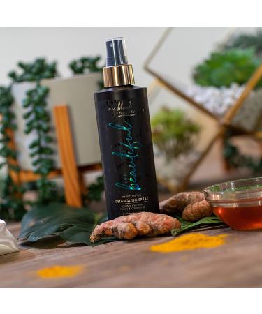 Black is Beautiful Detangler Spray - Sulfate Free with Coconut Oil, Honey, and Turmeric | 7.6 fl oz - Buy Online on SooperMarket.com