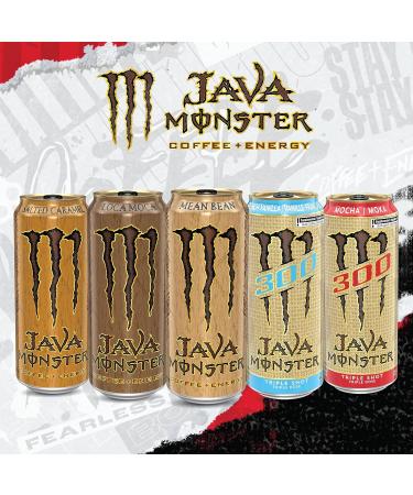 Monster Energy Java Mean Bean 444mL Cans Pack of 12 & Java 300 French Vanilla 444mL Cans Pack of 12 DRINK + DRINK_FLAVORED - Buy Online on SooperMarket.com