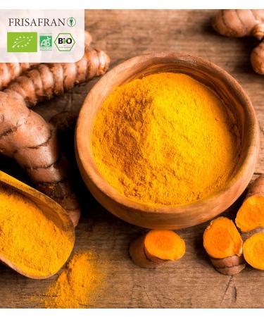 Buy Organic Turmeric Powder 2kg | High-Quality Turmeric Root from India | Turmeric Bio | Golden Turmeric Spice | Kurkuma Achterhof | International Shipping - Buy Online on SooperMarket.com