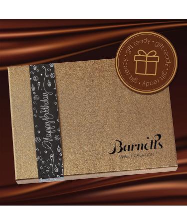 Barnetts Chocolate Cookies Birthday Gift Basket - Gourmet Happy Birthdays Cake Box for Men & Women | Unique Flavors for Husband, Wife, Mom, Dad, Boyfriend, Girlfriend - Buy Online on SooperMarket.com