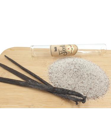 Vanilla sugar Florika Vanilla 100 g with Gourmet quality grounded vanilla bean 100% organic for baking and sweetening