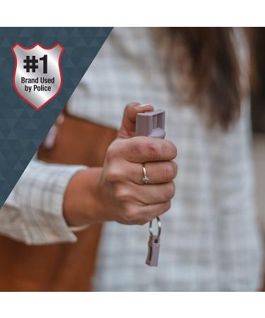 SABRE Pepper Spray 3-Pack: Maximum Police Strength OC Spray with Quick Release Keychain, Finger Grip for Accuracy, 25 Bursts, Multi Color - Easy to Carry and Use - Buy Online on SooperMarket.com