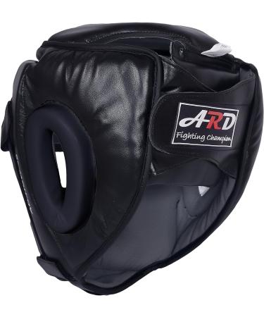 ARD Leather Art Black MMA Boxing Head Guard - Large Size - Buy Online on SooperMarket.com