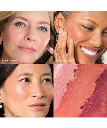 Laura Geller Italian Marble Blush Stick in Pink Fiore - Cream Finish Cheek Makeup - Buy Online on SooperMarket.com