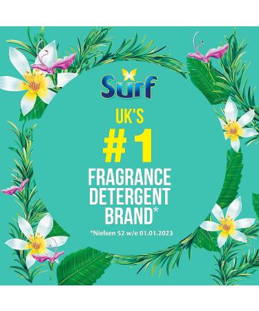 Surf Herbal Extracts 3 in 1 Capsules Washing Capsules even more fragrance* for brilliantly clean laundry every time 3x 27 capsules (81 washes) 81 count (Pack of 1) - Buy Online on SooperMarket.com